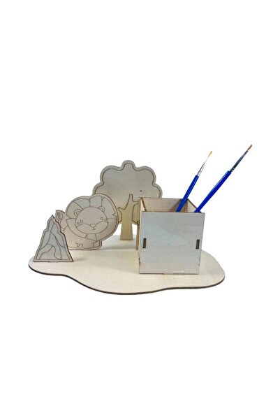 decotoys Suport pentru creioane blank 5/set