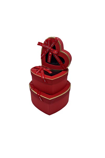 decotoys Cutie carton inima 3/set