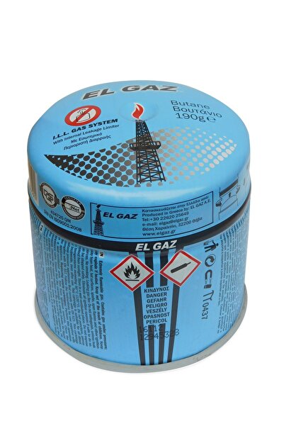 regata Cartuș de gaz butan 190g cu limitator de presiune 5940794022848