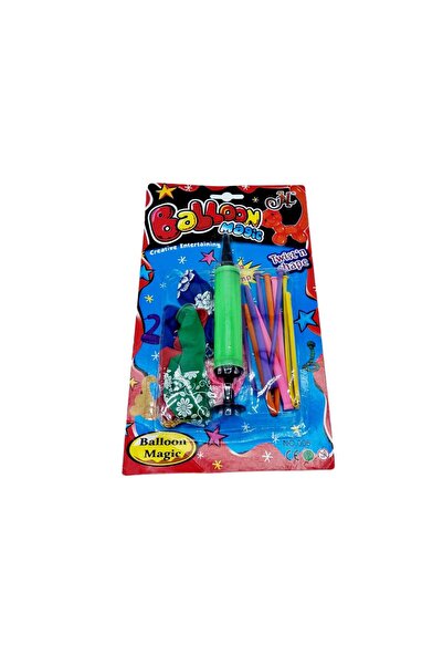 decotoys Балони със зелена помпа, 3 броя в комплект