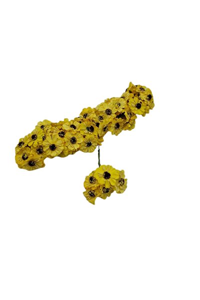 decotoys Flori artificiale 60 margarete galben