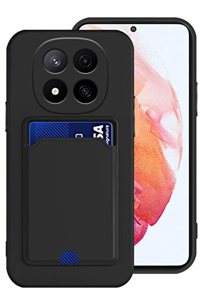 Nezih Case Redmi Note 15 Pro 4G Uyumlu Kart Bölmeli Yumuşak Silikon Kılıf