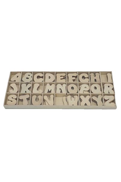 decotoys Alfabet natur 156 /set