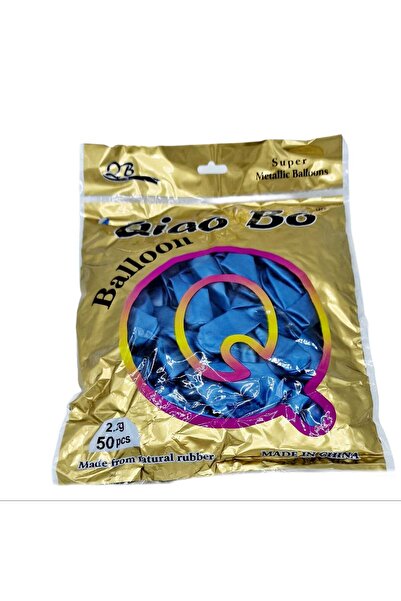 decotoys Baloane latex 50/set blue sidef