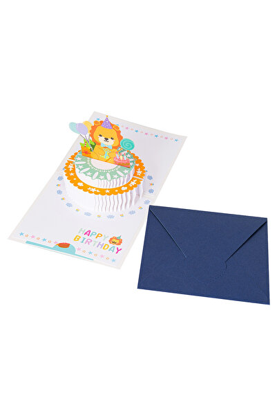 decotoys Felicitare party 3d 2/set