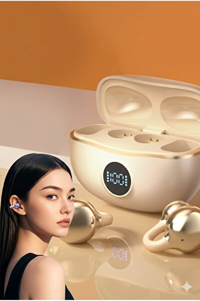 Noriyen Küpe Tasarım Kablosuz Bluetooth Kulaklık - Yeni Nesil Klipsli Sporcu ...