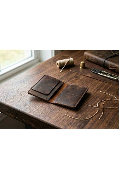 deribo Crayz Leather Passport Holder