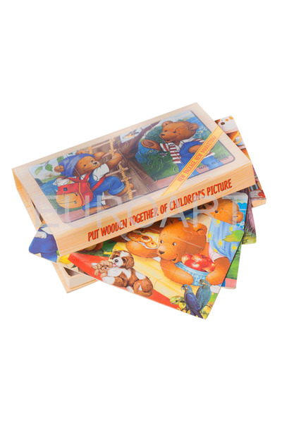 decotoys Puzzle lemn 3D gargarita