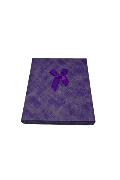 decotoys Purple rectangular cardboard boxes
