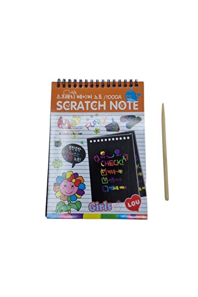 decotoys Carnețel răzuibil 8 pagini
