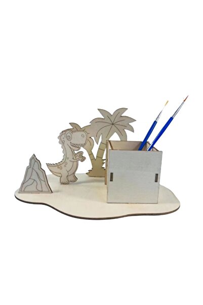 decotoys Suport pentru creioane blank 5/set