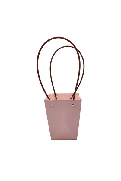 decotoys Pink foldable flower pot bags 10/set xl