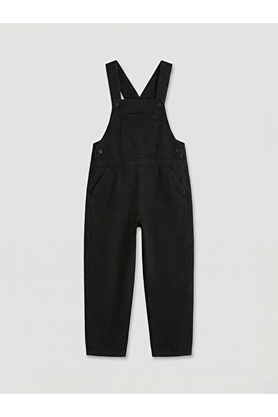 LC Waikiki Salopetă neagră decolteu pătrat pentru băieți