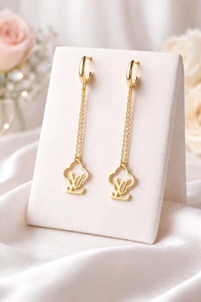 Inovius Елегантни обеци, позлатени медни - LMG4034