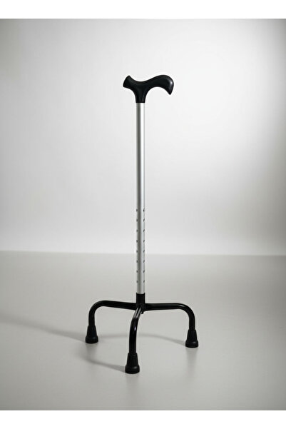 REVİTAL Tripod Üç Ayaklı Denge Bastonu – 8 Kademeli Ayarlanabilir Metal Yürüy...