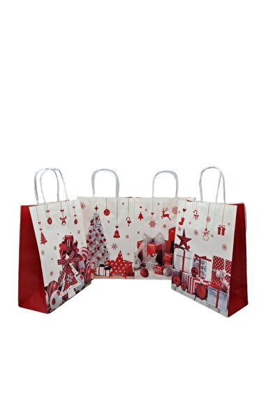 decotoys Paper gift bags 12/set, Christmas XL