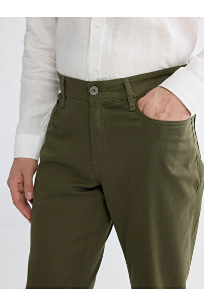 LC Waikiki Ανδρικό παντελόνι Khaki Standard Fit