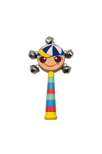 decotoys Sunatoare lemn cu zurgalai baiat