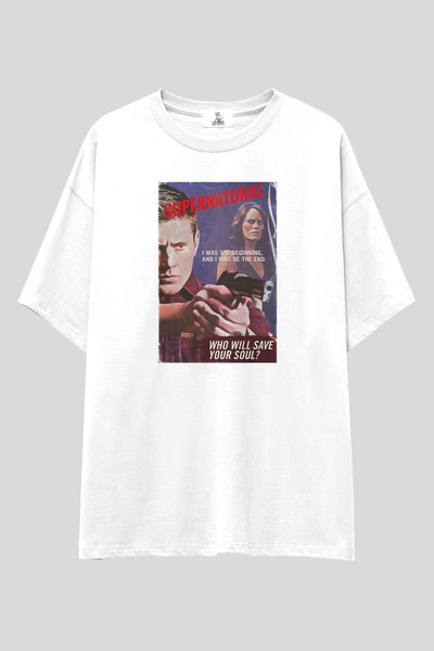 UmbraWear Supernatural "Dean & The Darkness" Oversize T-Shirt | Unisex 100% p...