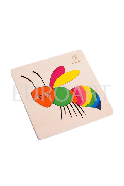 decotoys Puzzle lemn insecte