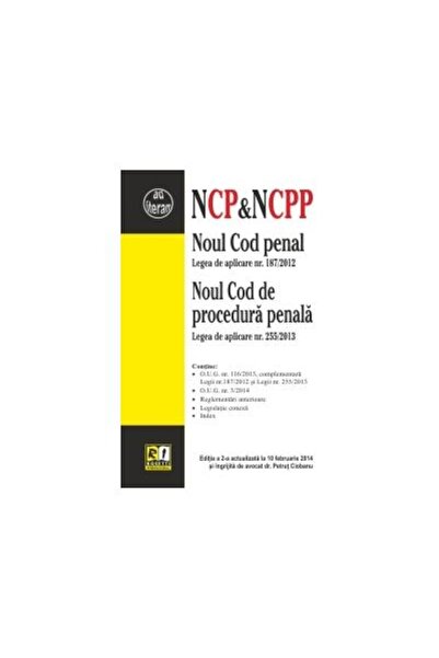 Editura Rosetti The New Criminal Code and the New Code of Criminal Procedure....