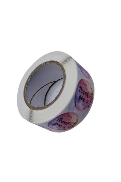 decotoys Thank You sticker roll 500pcs