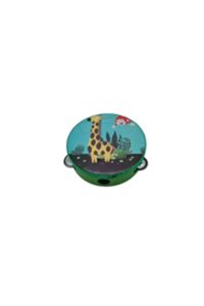 decotoys Tamburina lemn