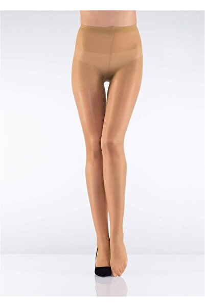 OBJE Women's Skin Shiny Toeless Maxi Pantyhose