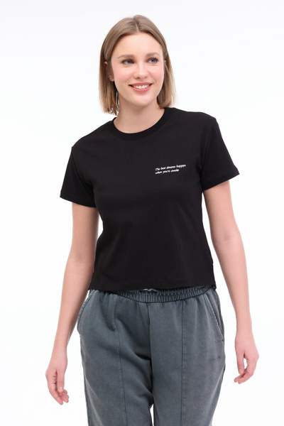 lumberjack Women's T-Shirt Anna 11 Black