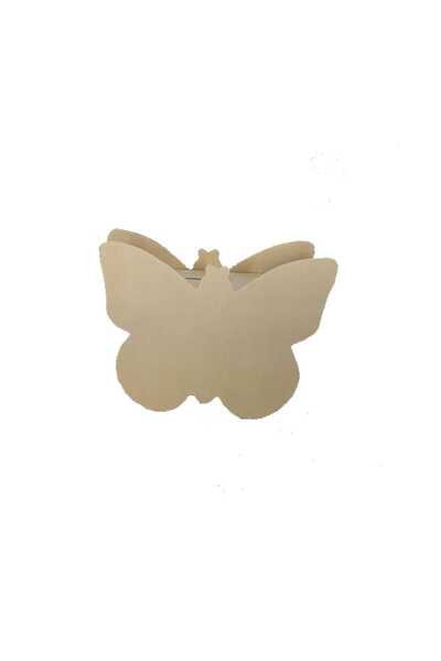 decotoys Pusculita Lemn Fluture 4/set