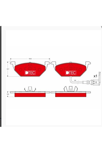 TRW Placute Frana Fata