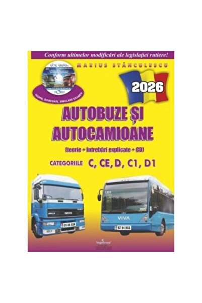 Editura Teocora Buses and trucks 2026. Theory and questions