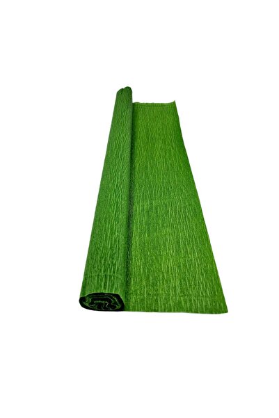 decotoys Hartie creponata verde 2.5m 3/set