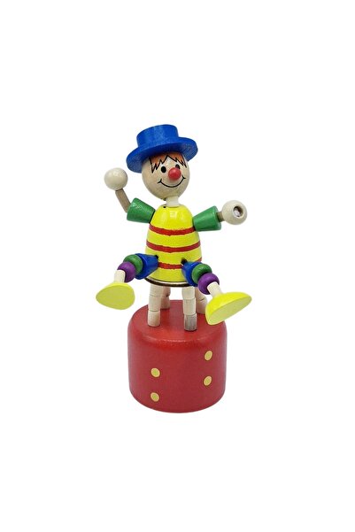 decotoys Wooden figurine with button