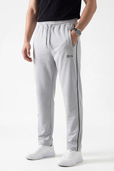 EXSPORT Pantaloni de trening pentru bărbați, confortabili, cu cu vipușcă ferm...