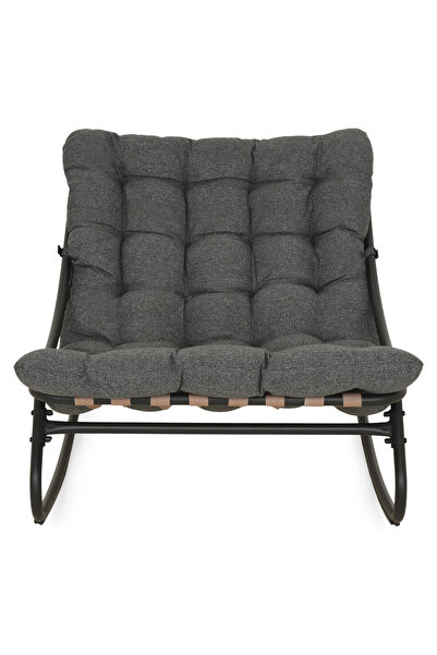 Maison Mex Balansoar gradina/terasa ALTHEA L.78 l.101 H.74 negru/gri