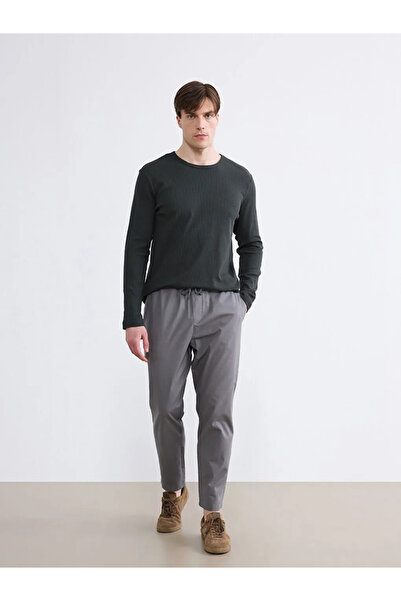 LC Waikiki Ανδρικό παντελόνι Anthracite Standard Fit