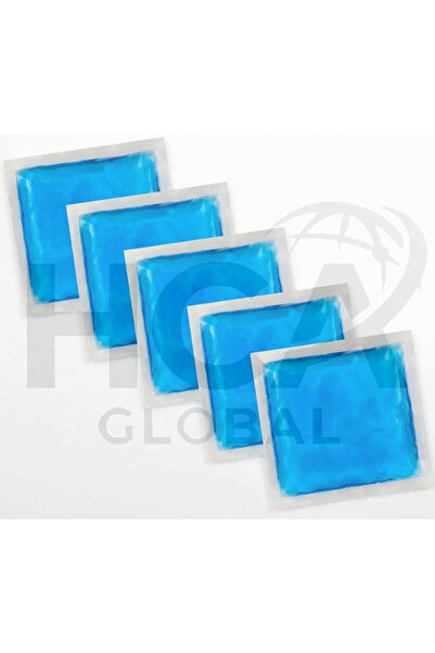 HCA GLOBAL 5 Adet Kılıflı Soğuk Kompres Jel, Sıcak Kompres Jel, Termojel, Buz...