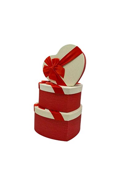 decotoys Cutie carton inima 3/set