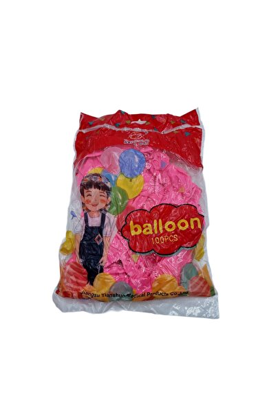 decotoys Pink latex balloons 100/set