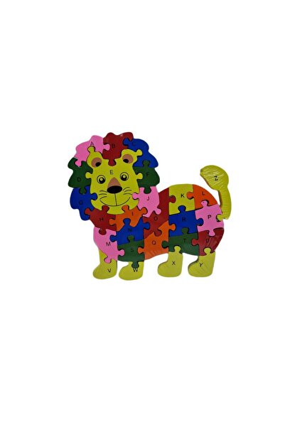 decotoys Puzzle Lemn Leu