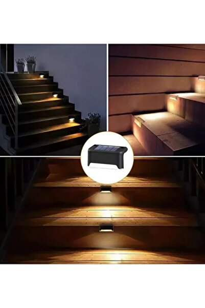 gaman 1 adet LED Karanlık Sensörlü Merdiven & Bahçe & balkon Aydınlatma – Yağ...