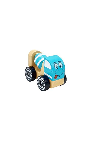 decotoys Masinuta lemn macara