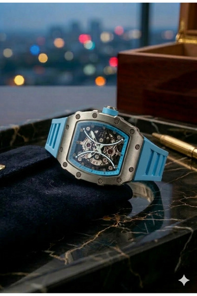 SPECTRUM PREMİUM Spectrum Silicone Cord Rainbow Series Unisex Wristwatch with...