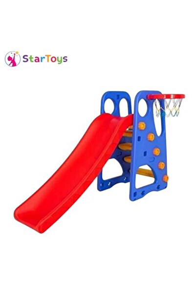 STAR TOYS زحليقة ومرجيحه مع كرة سلة 3/1من نجمة الالعاب