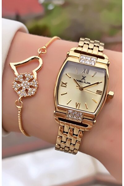 Daniel Klein Marka Orijinal - Altın Renk- 2 Yıl Garantili Kadın Kol Saati - B...
