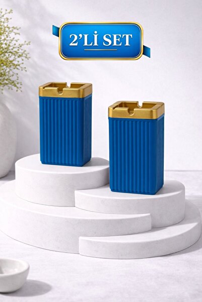 LE PARİS Σετ 2 διακοσμητικών ριγέ τασάκια |   Τασάκι τσιγάρων χωρίς καπνό με ...