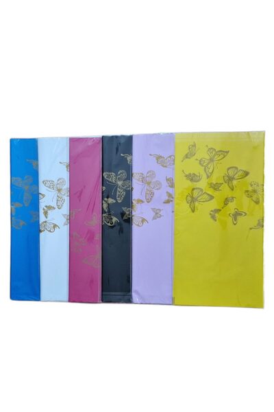 decotoys Folie plastic 20/set - 6 culori mixte