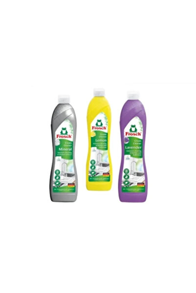 Frosch Cream Cleaner 500ml – Mineral, Lemon and Lavender | Powerful cleaning ...