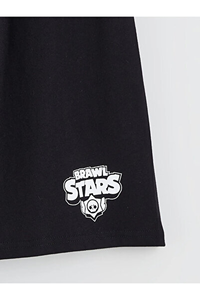 LC Waikiki Set de pijamale gri SpongeBob cu imprimeu pentru băieți, cu pantal...